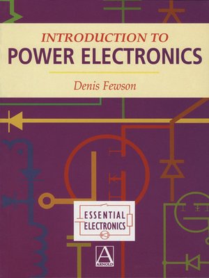 cover image of Introduction to Power Electronics